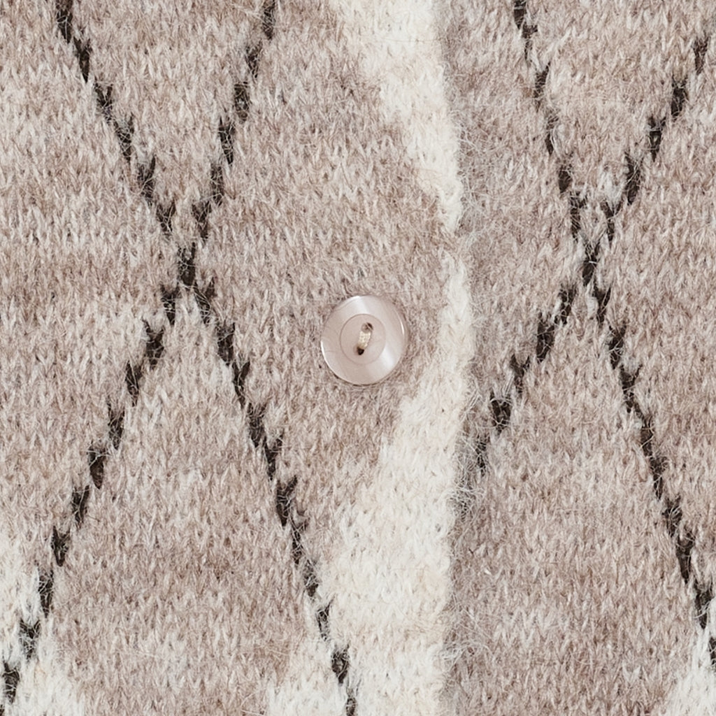 MARTA DU CHATEAU Marta du Chateau Dame Strik MdcNovara 9727 Knit Beige/Fango