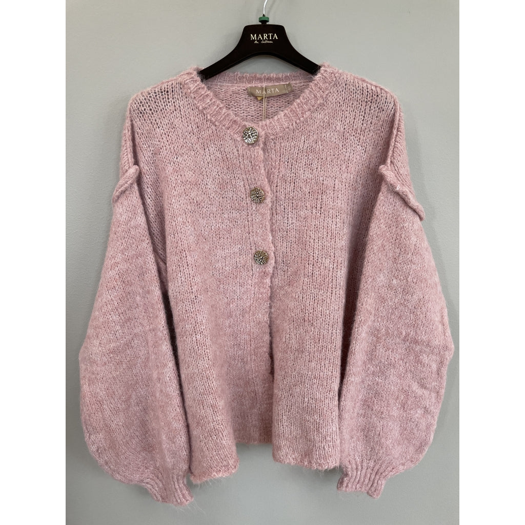 MARTA DU CHATEAU Marta du Chateau Dame Strik MdcNovella 9735 Knit Rosa