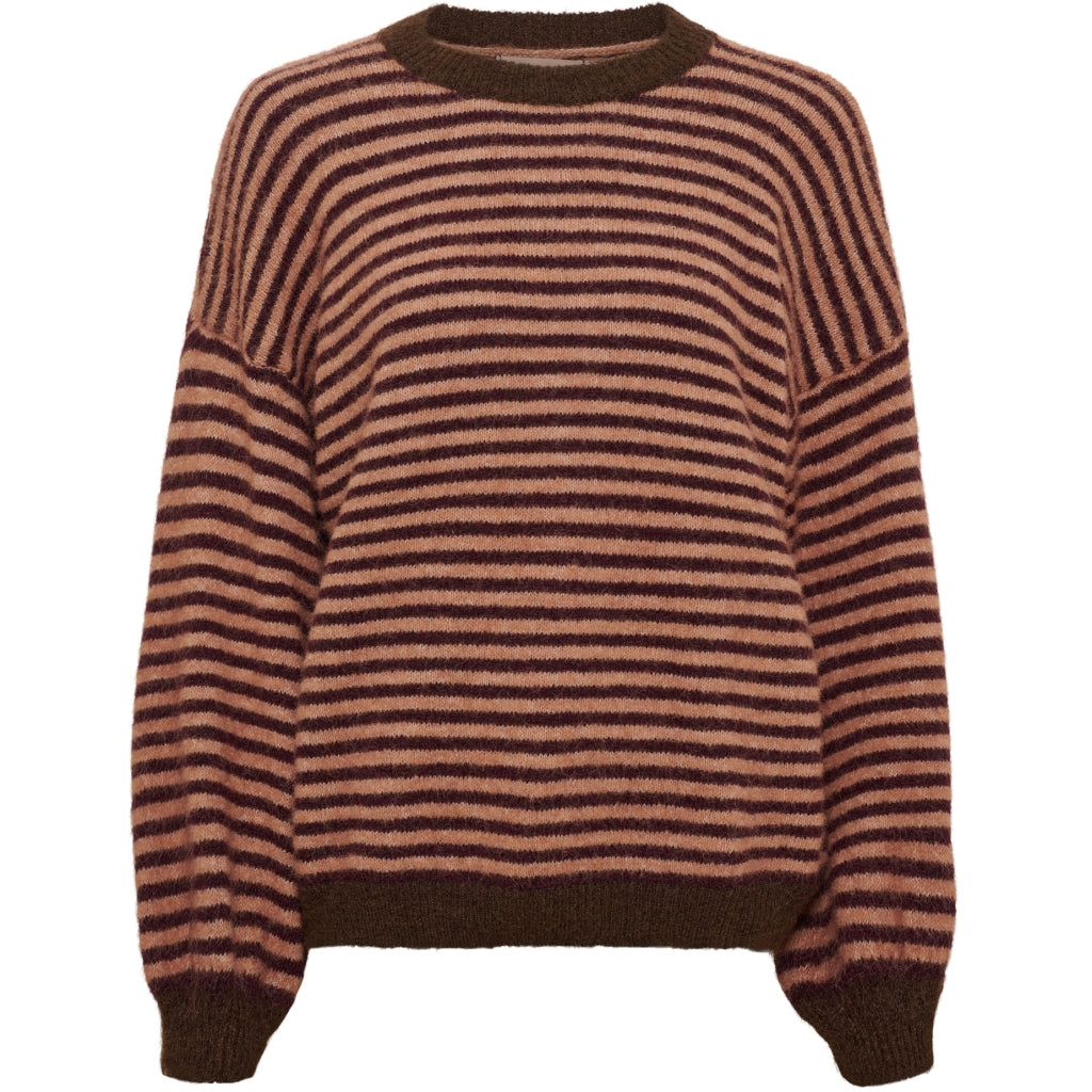 MARTA DU CHATEAU Marta du Chateau Dame Strik MdcReverie 9602 Knit Dark Cherry
