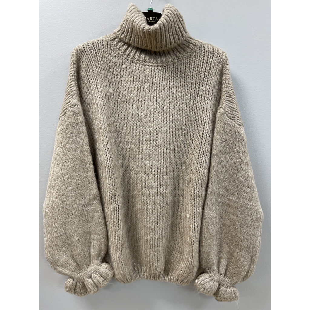 MARTA DU CHATEAU Marta du Chateau Dame Strik MdcStarling 9981 Knit Fango