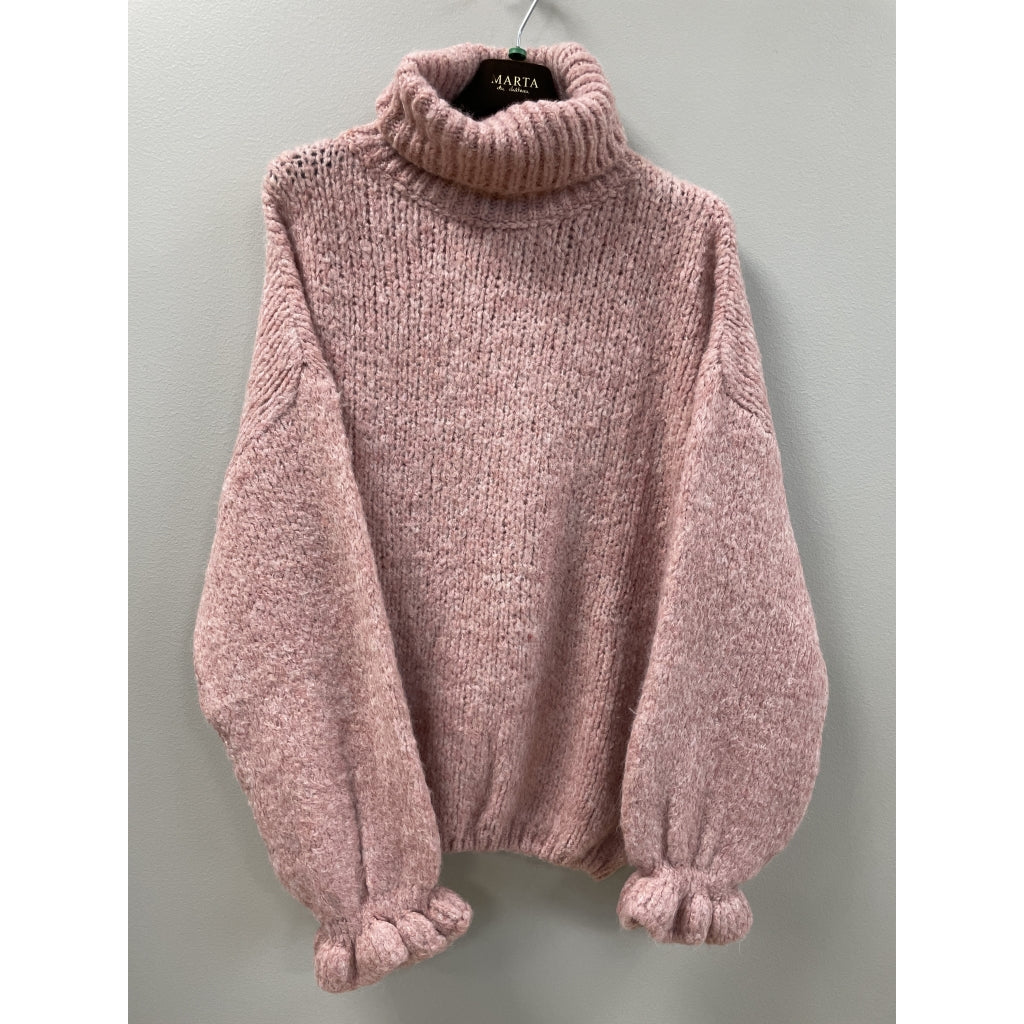 MARTA DU CHATEAU Marta du Chateau Dame Strik MdcStarling 9981 Knit Old Rose