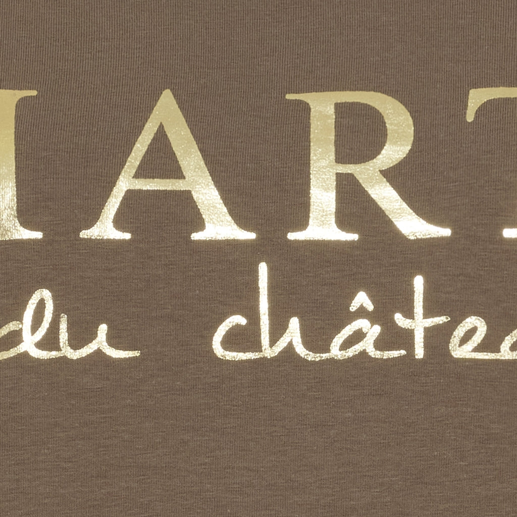 MARTA DU CHATEAU Marta du Chateau Dame T-shirt MT002 T-shirt Fossil Fango