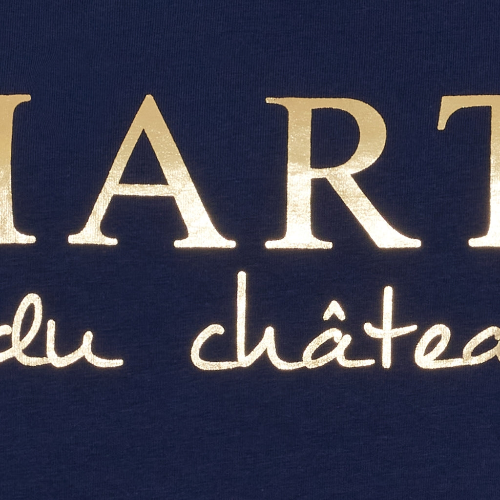 MARTA DU CHATEAU Marta du Chateau Dame T-shirt MT002 T-shirt Navy Blue