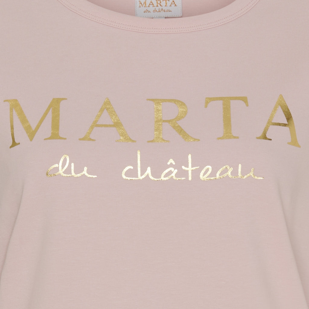 MARTA DU CHATEAU Marta du Chateau Dame T-shirt MT002 T-shirt Old Rose