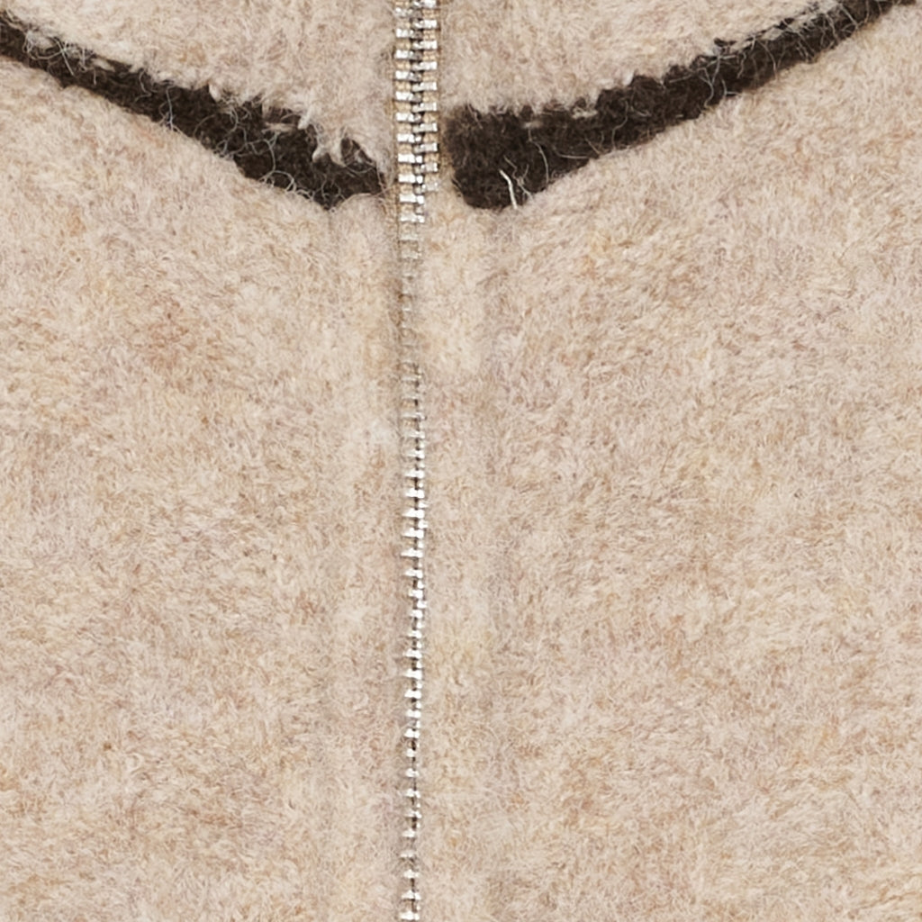 MARTA DU CHATEAU Marta du Chateau Dame Vest MdcNalina 9985 Knit Vest Camel