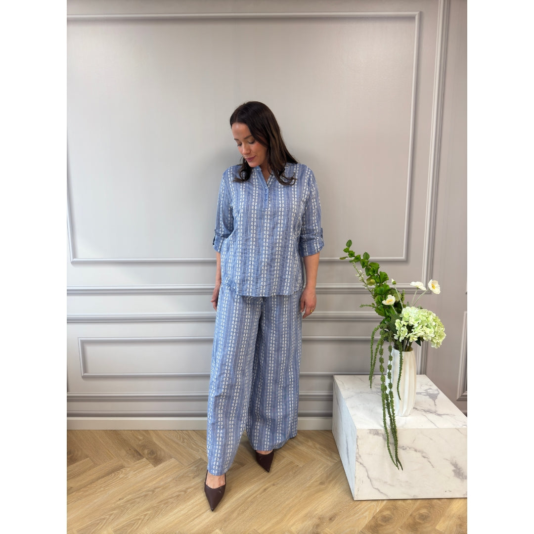 MARTA DU CHATEAU Marta du Chateau Dame skjorte MdcJaylene 58829M Shirt Blue