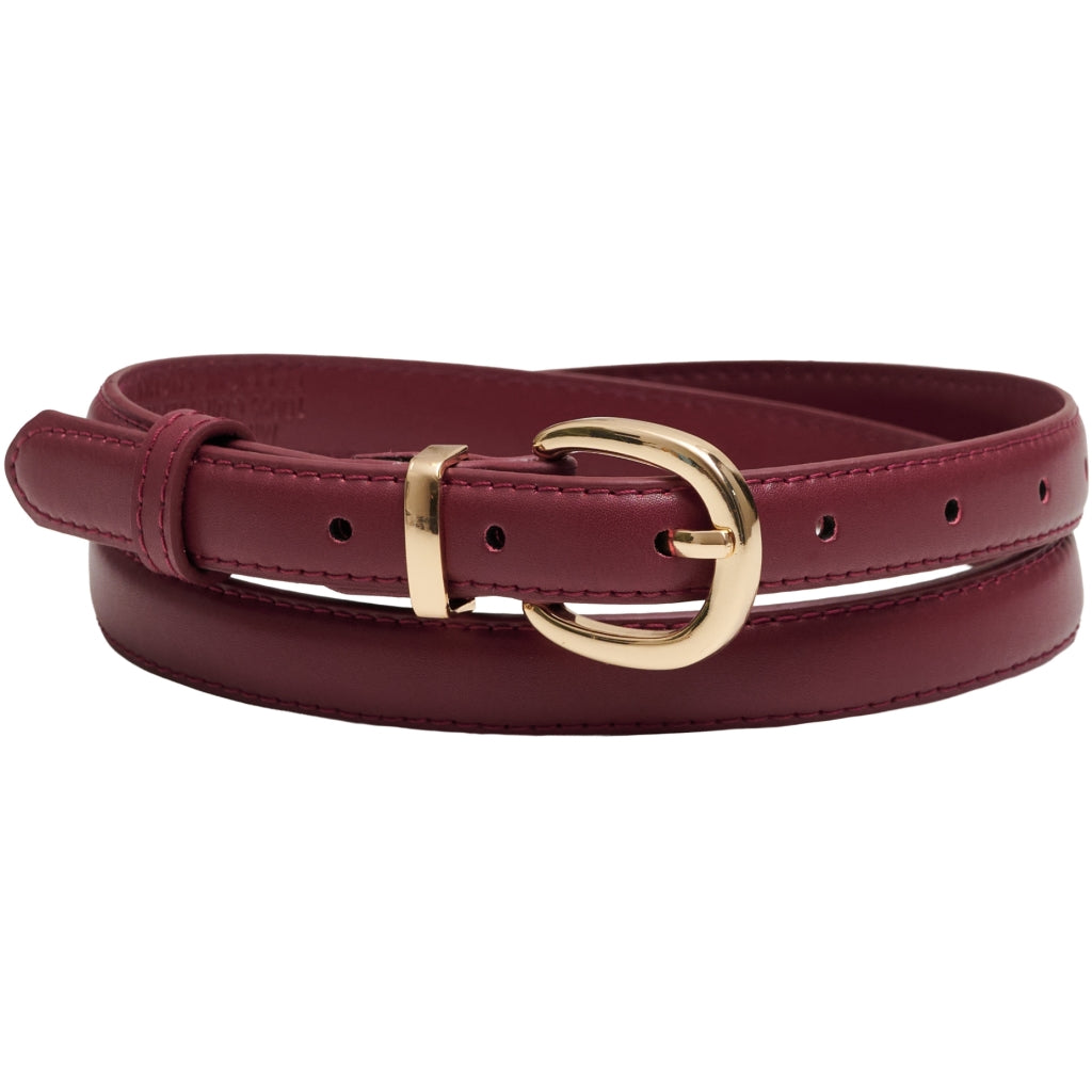MARTA DU CHATEAU Marta du Chateau dam bælte MdcVivada MML8260 Belts Bordeaux