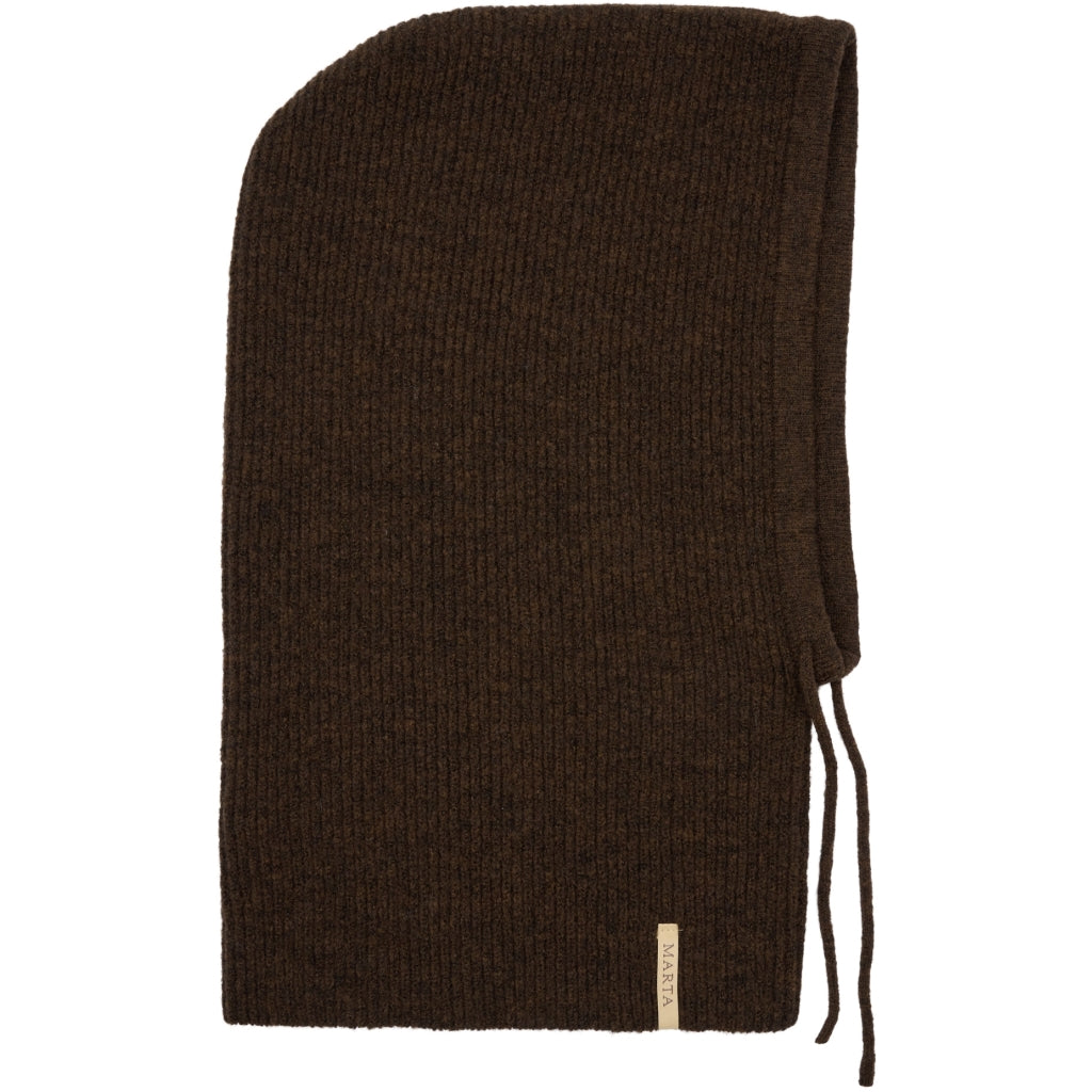 MARTA DU CHATEAU Marta du Chateau dame Balaclava MdcFiluca FMHK6480 Scarf Brown