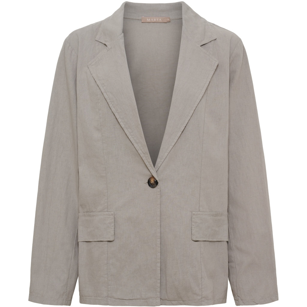 MARTA DU CHATEAU Marta du Chateau dame Blazer MdcFenella 8049 Blazer Fango