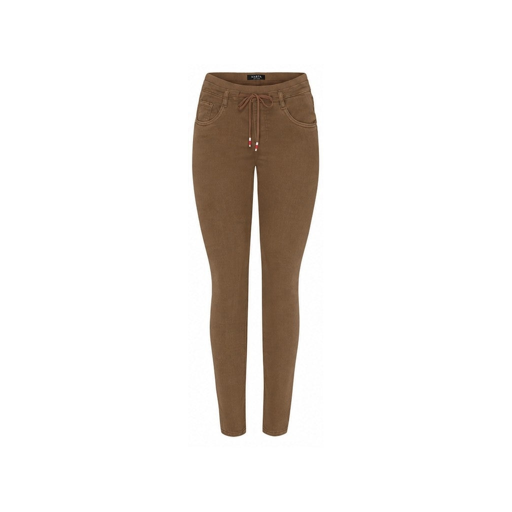 MARTA DU CHATEAU Marta du Chateau dame Jeans MdcEmma Mdc122-2302 Jeans Camel