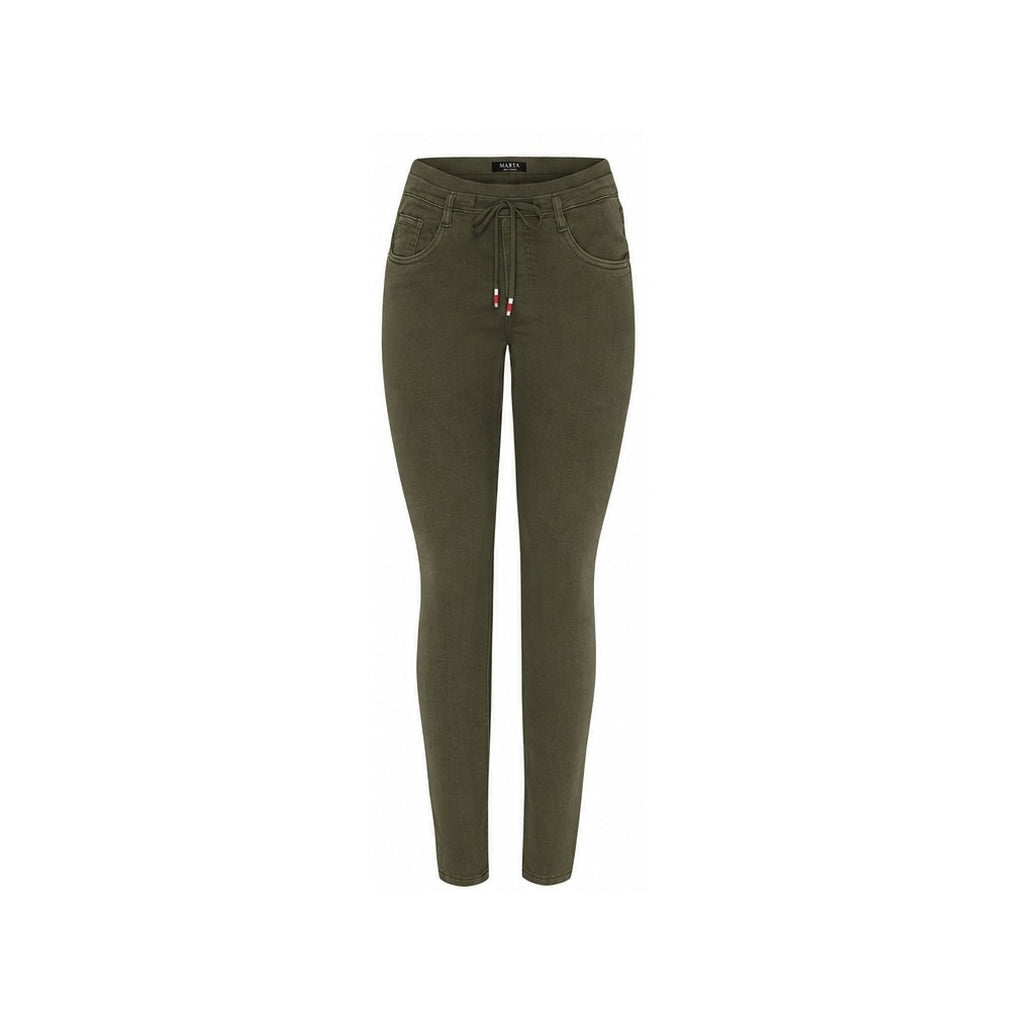 MARTA DU CHATEAU Marta du Chateau dame Jeans MdcEmma Mdc122-2302 Jeans Military