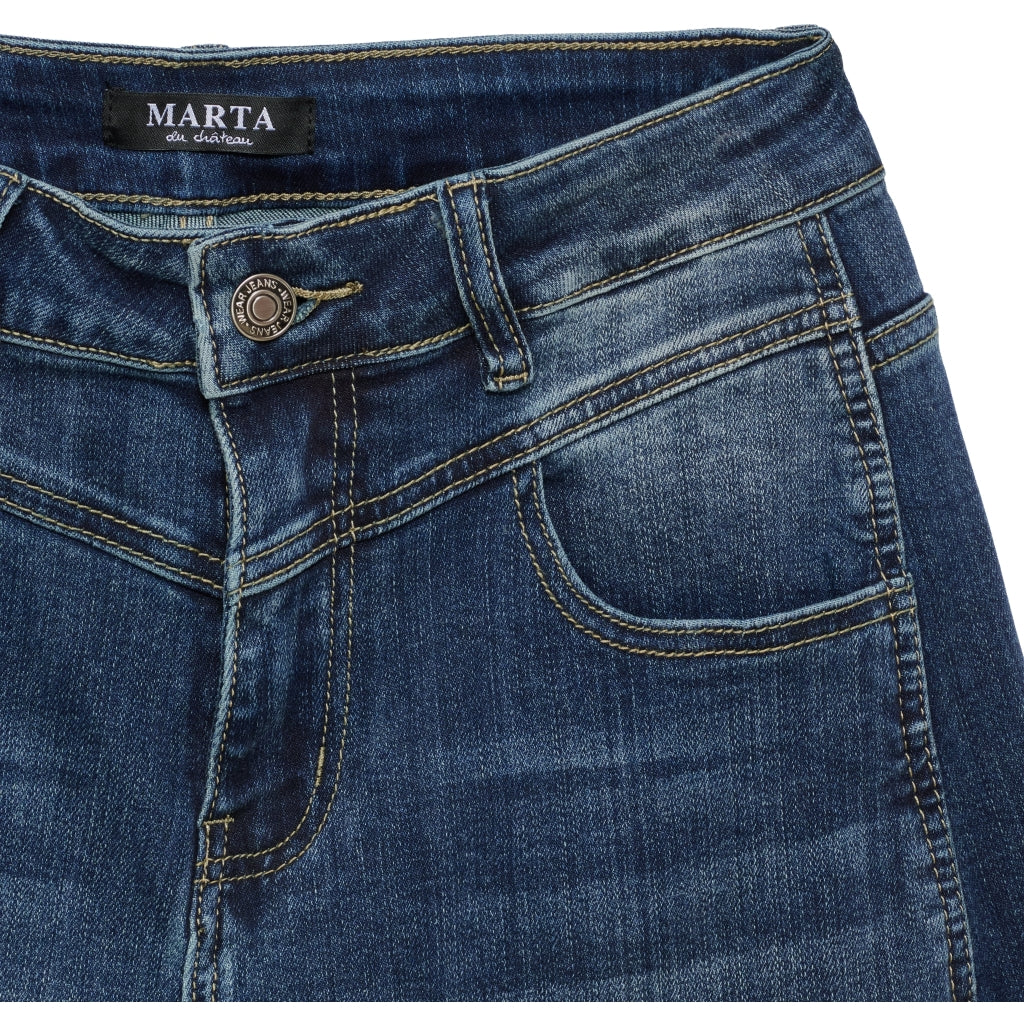 MARTA DU CHATEAU Marta du Chateau dame Jeans MdcMai Mdc259-JW9601 Jeans Denim