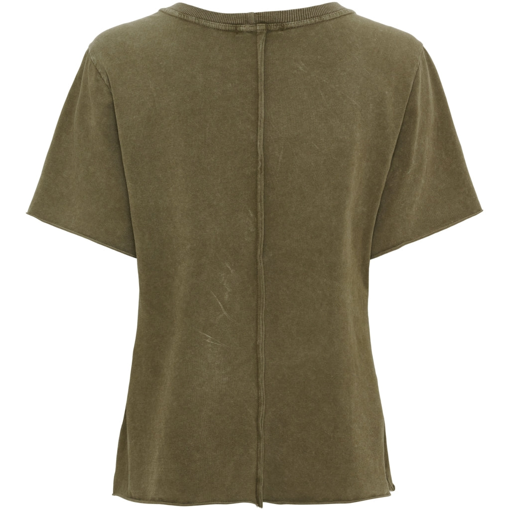 MARTA DU CHATEAU Marta du Chateau dame T-Shirt MdcAlouette 68871 T-shirt Military