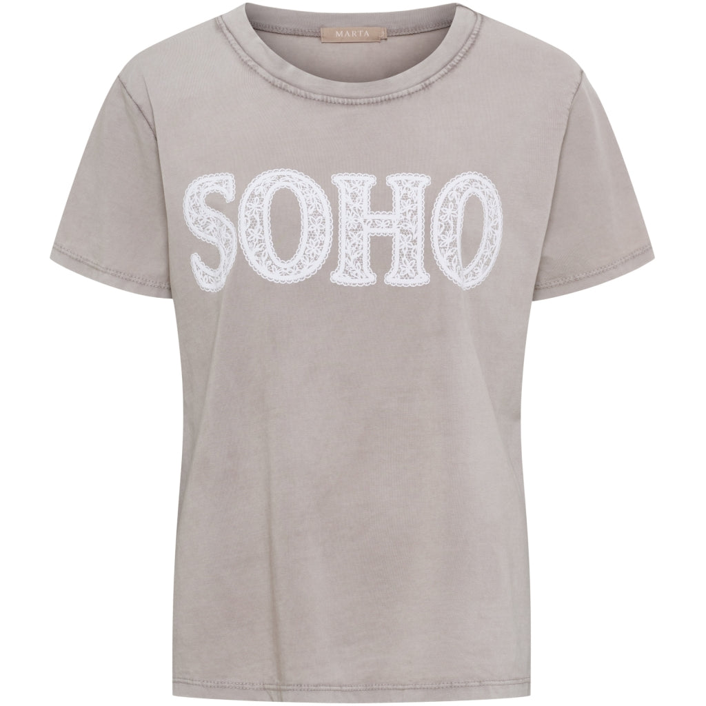 MARTA DU CHATEAU Marta du Chateau dame T-Shirt MdcBelina 22585 Soho T-shirt Fango