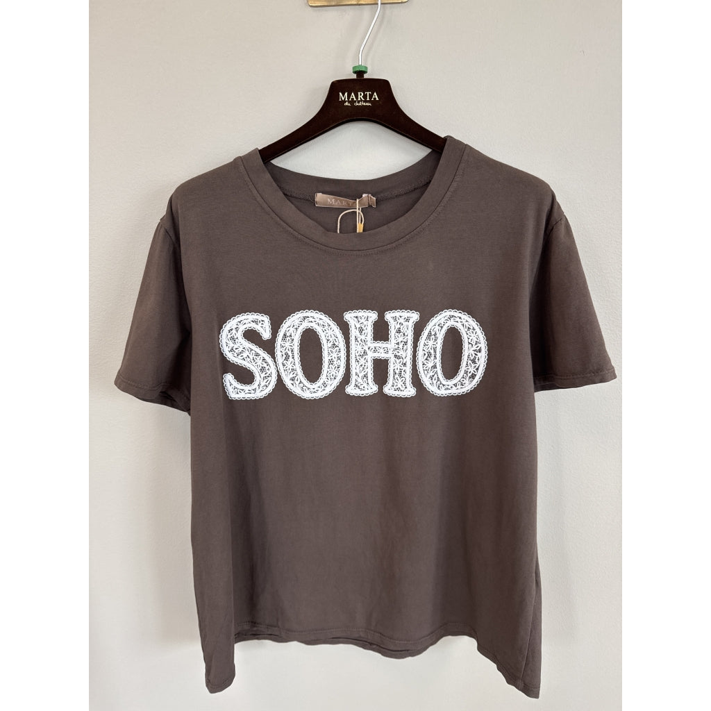 MARTA DU CHATEAU Marta du Chateau dame T-Shirt MdcBelina 22585 Soho T-shirt Moro