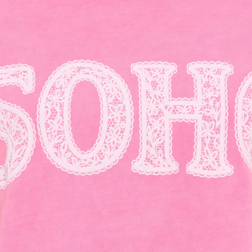 MARTA DU CHATEAU Marta du Chateau dame T-Shirt MdcBelina 22585 Soho T-shirt Pink Fluo