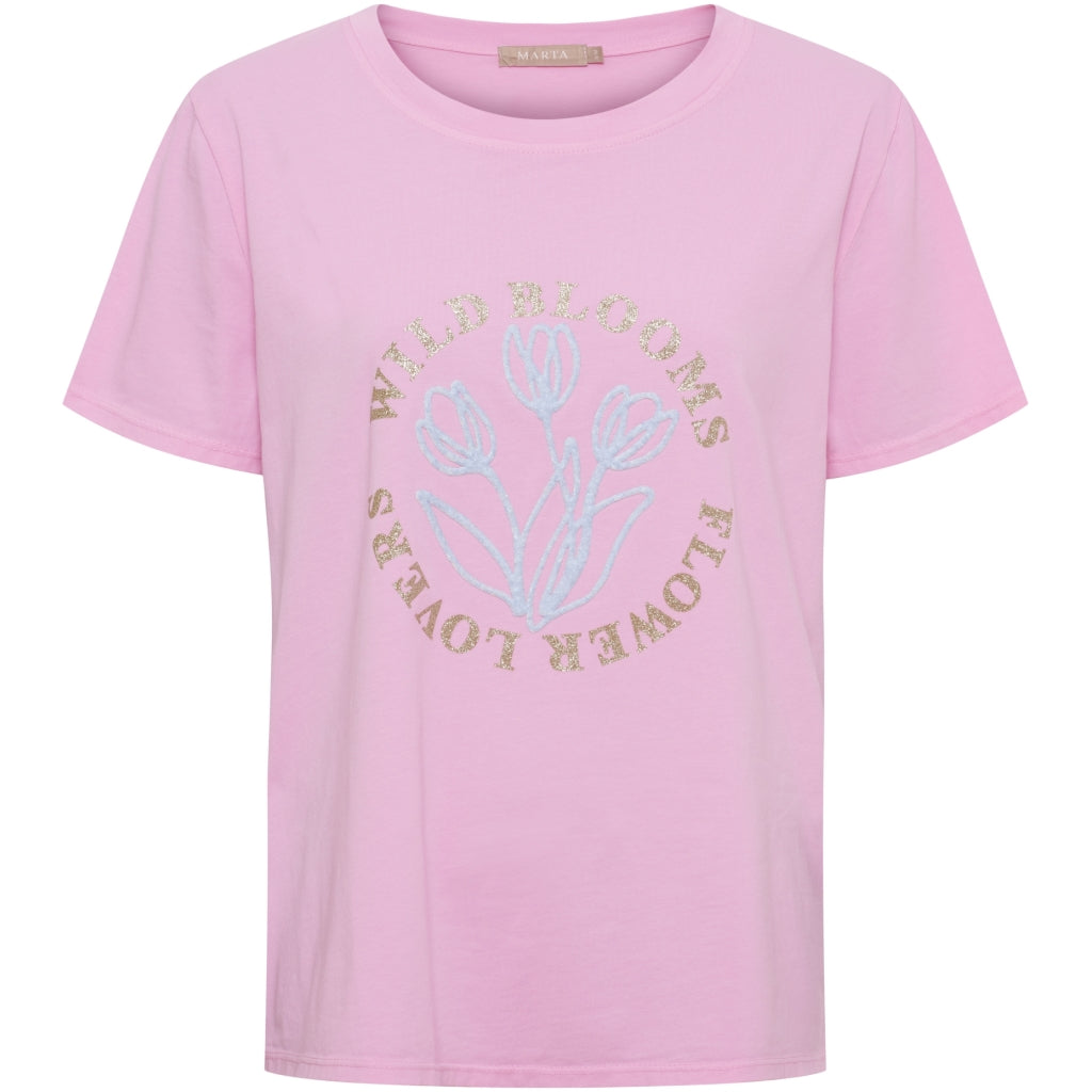 MARTA DU CHATEAU Marta du Chateau dame T-Shirt MdcBrianna 22585 T-shirt Pink
