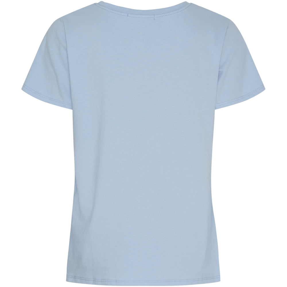 Marta du Chateau dam T-shirt MdcHerdis 84275 - Celeste Light/Beige