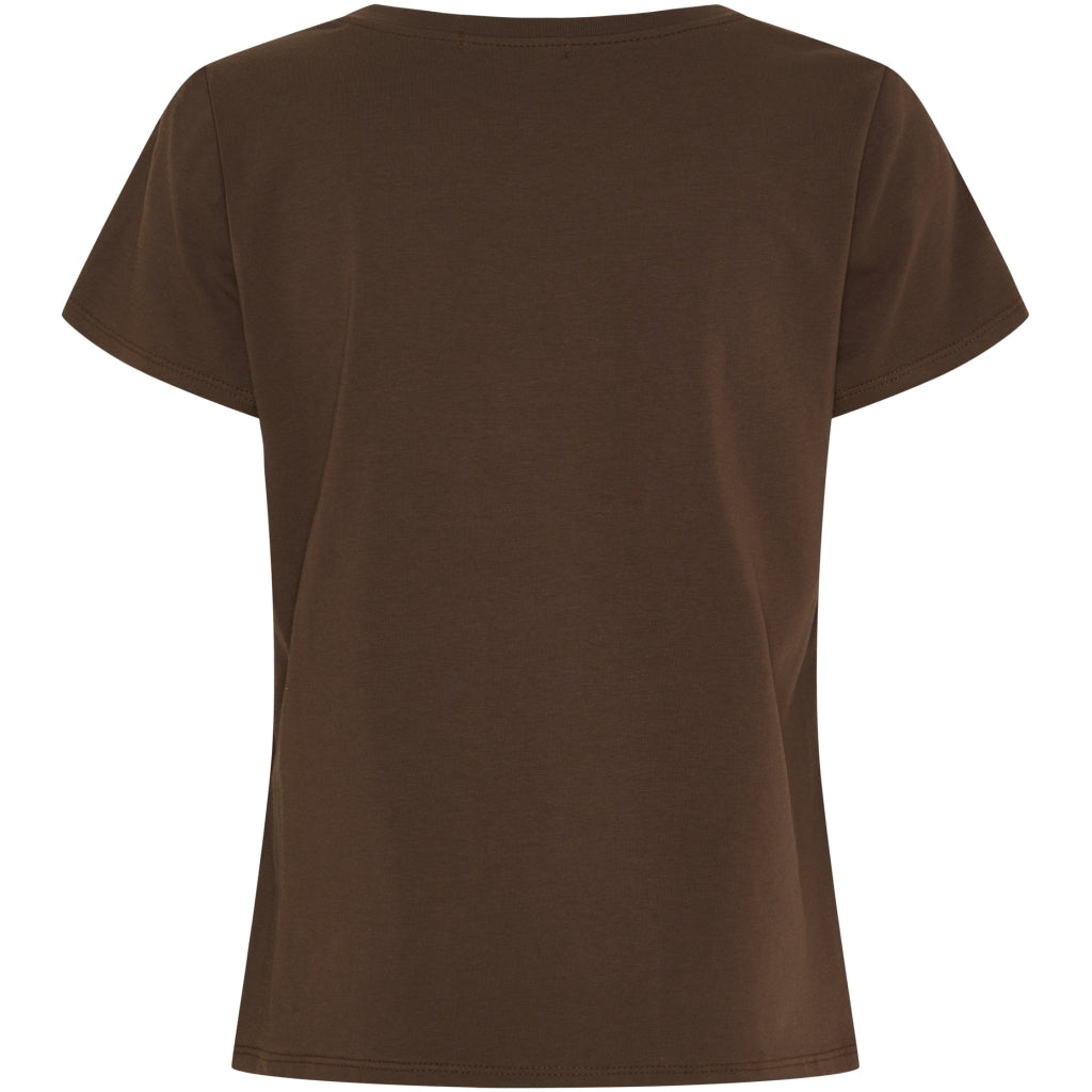 MARTA DU CHATEAU Marta du Chateau dame T-Shirt MdcHerdis 84275 T-shirt Moro5/Beige