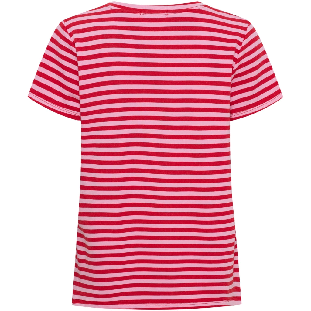 MARTA DU CHATEAU Marta du Chateau dame T-Shirt MdcHertha 84275-1852S T-shirt Pink/Red