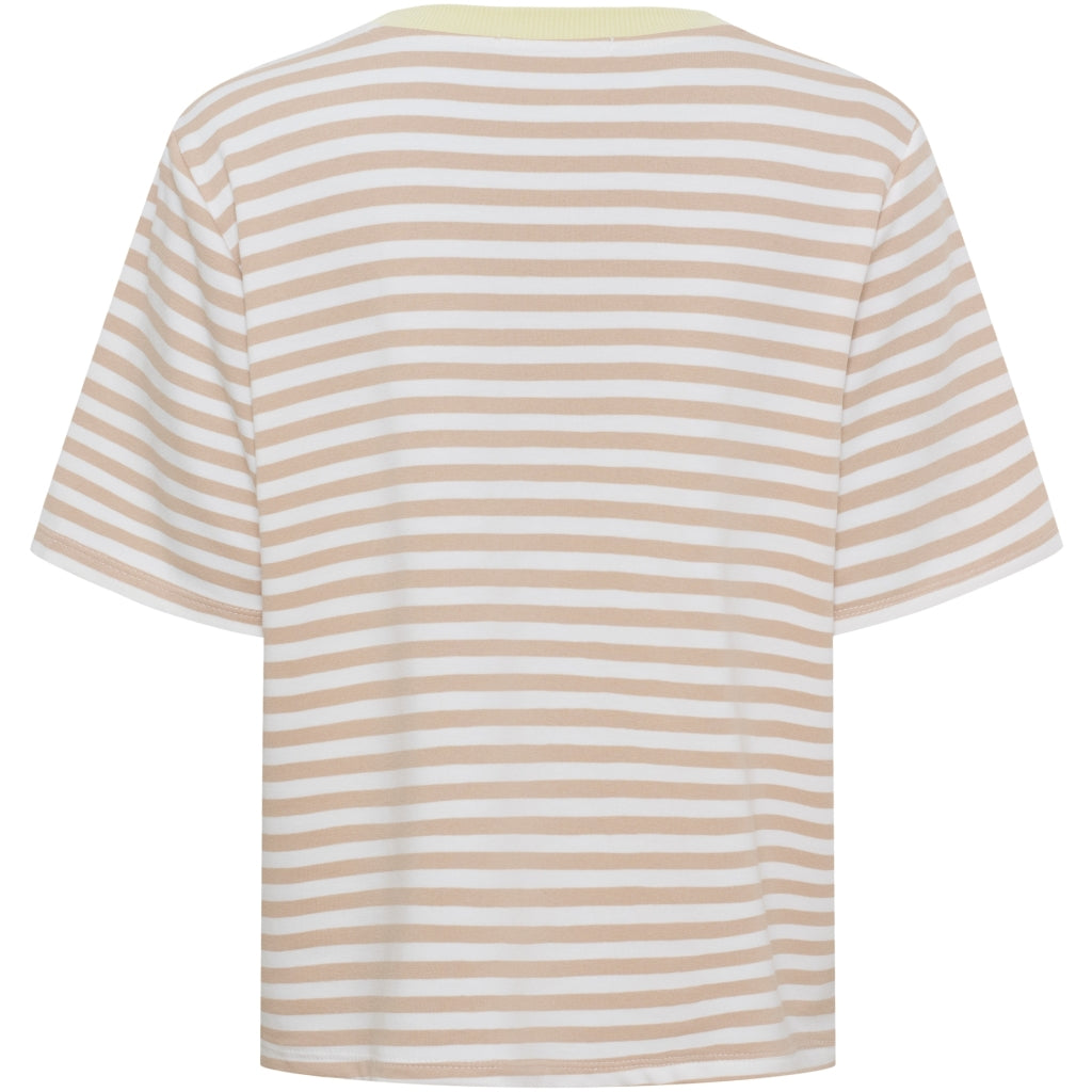 MARTA DU CHATEAU Marta du Chateau dame T-Shirt MdcJamila 268402 T-shirt Beige33/Yellow7