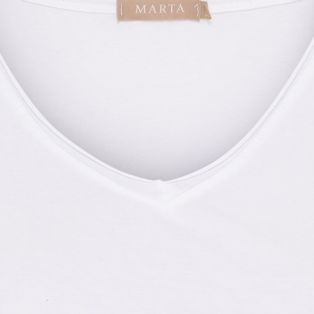MARTA DU CHATEAU Marta du Chateau dame T-Shirt MdcJanna 2436 T-shirt White