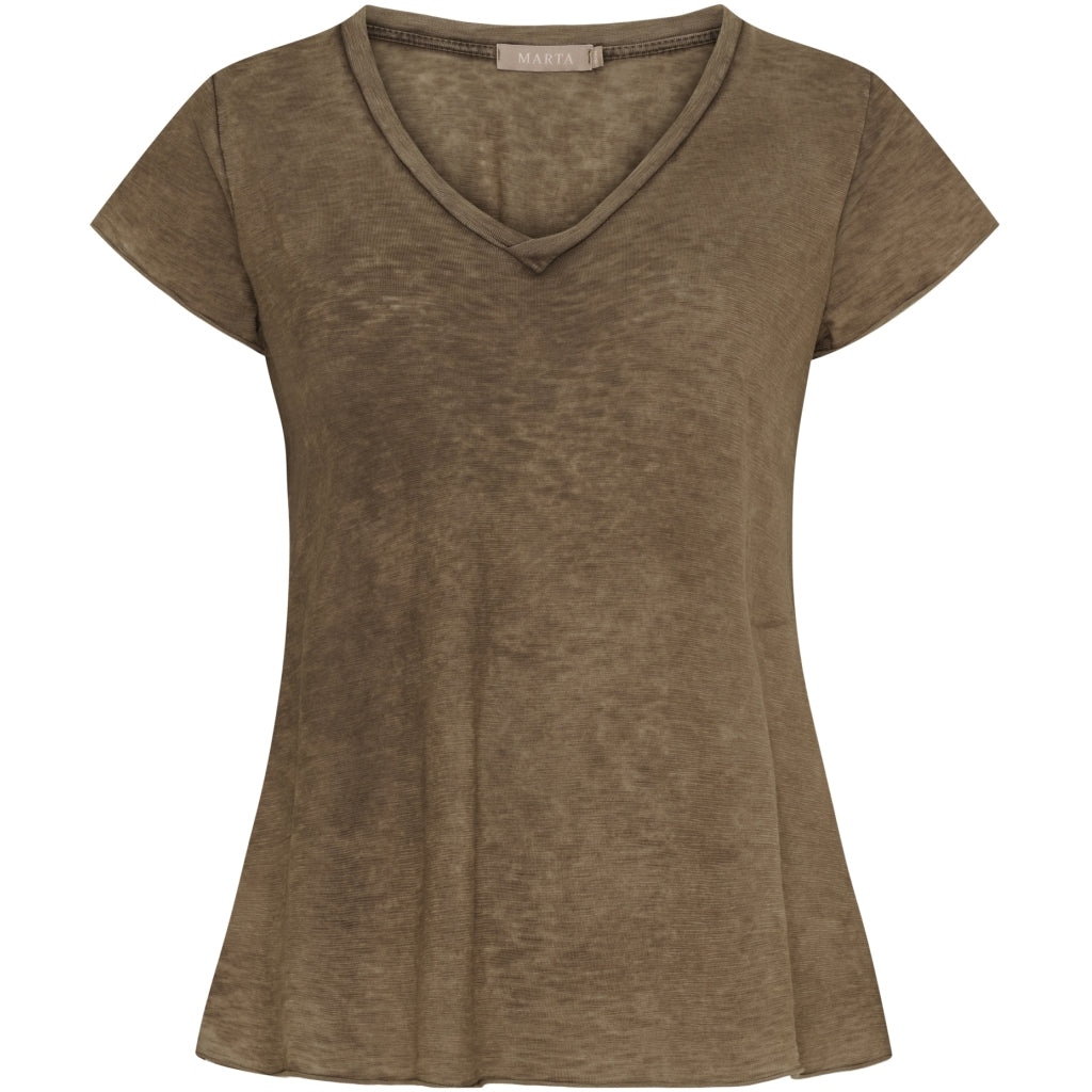 MARTA DU CHATEAU Marta du Chateau dame T-Shirt MdcMarianna 22637 T-shirt Moro
