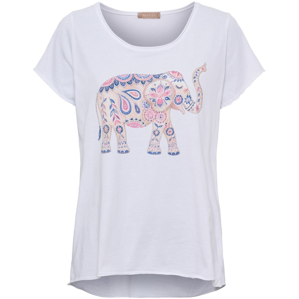 MARTA DU CHATEAU Marta du Chateau dame T-Shirt MdcMarie 1535 T-shirt Elefant