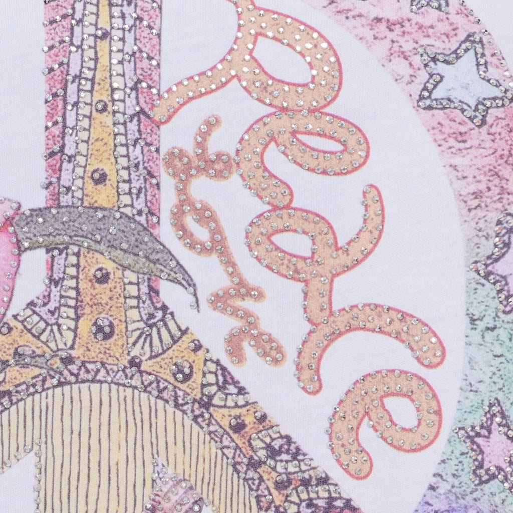 MARTA DU CHATEAU Marta du Chateau dame T-Shirt MdcMarie 1535 T-shirt Multi Peace
