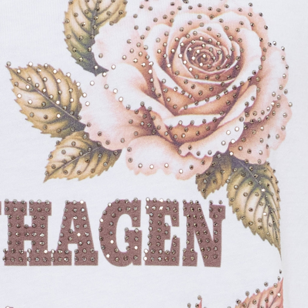 MARTA DU CHATEAU Marta du Chateau dame T-Shirt MdcMarie 1535 T-shirt White Copenhagen