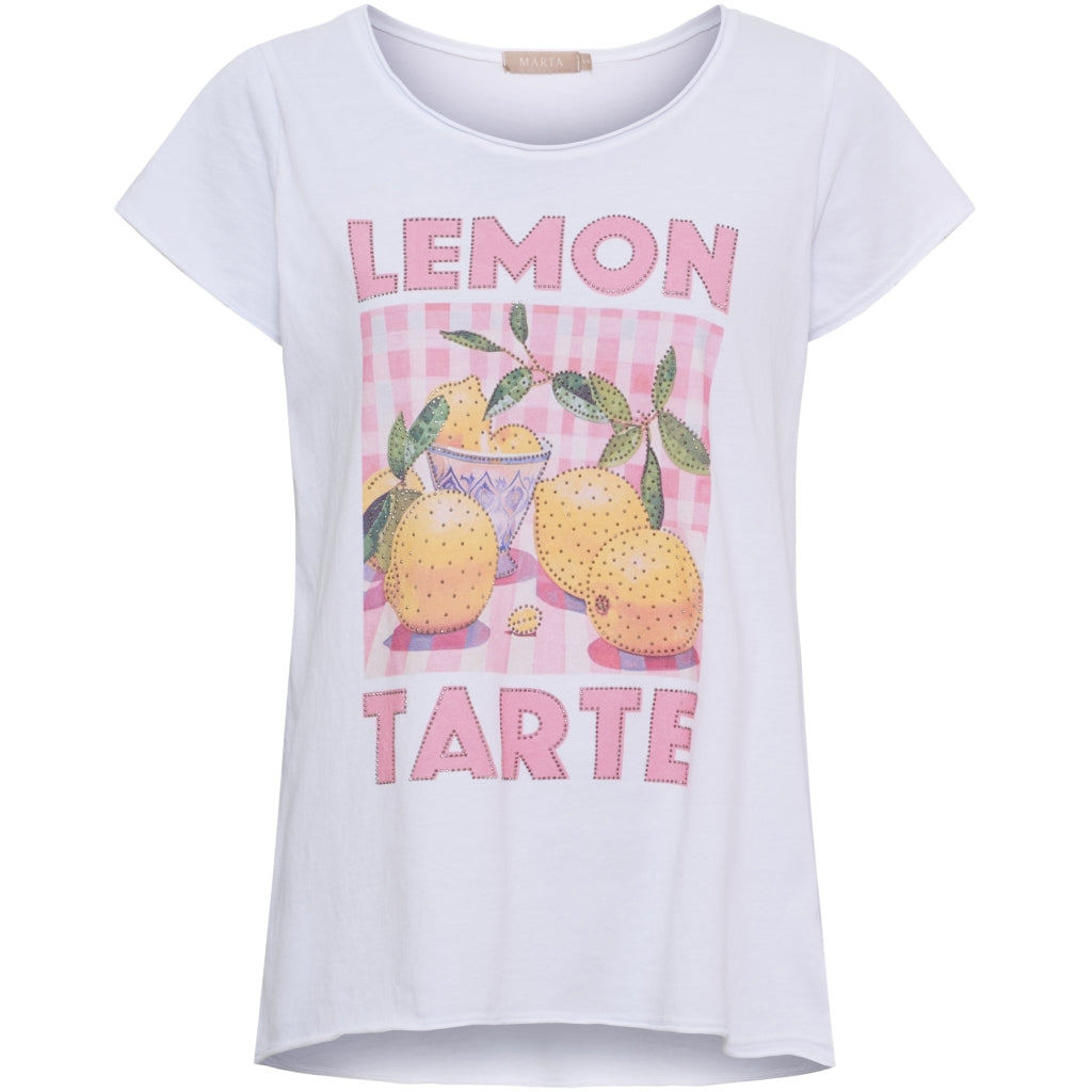 MARTA DU CHATEAU Marta du Chateau dame T-Shirt MdcMarie 1535 T-shirt lemon