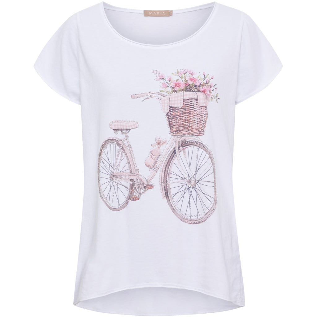 MARTA DU CHATEAU Marta du Chateau dame T-Shirt MdcMarie 1535 T-shirt Beige