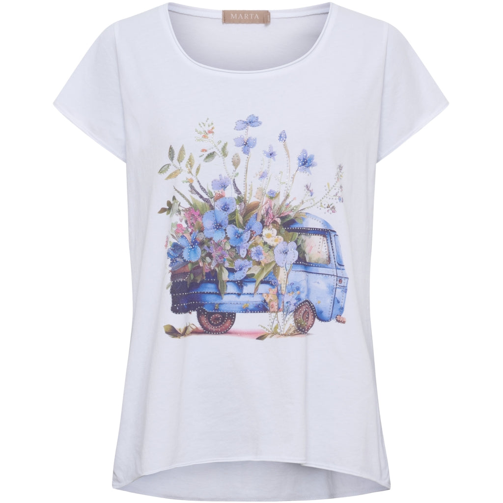 MARTA DU CHATEAU Marta du Chateau dame T-Shirt MdcMarie 1535 T-shirt Jeans