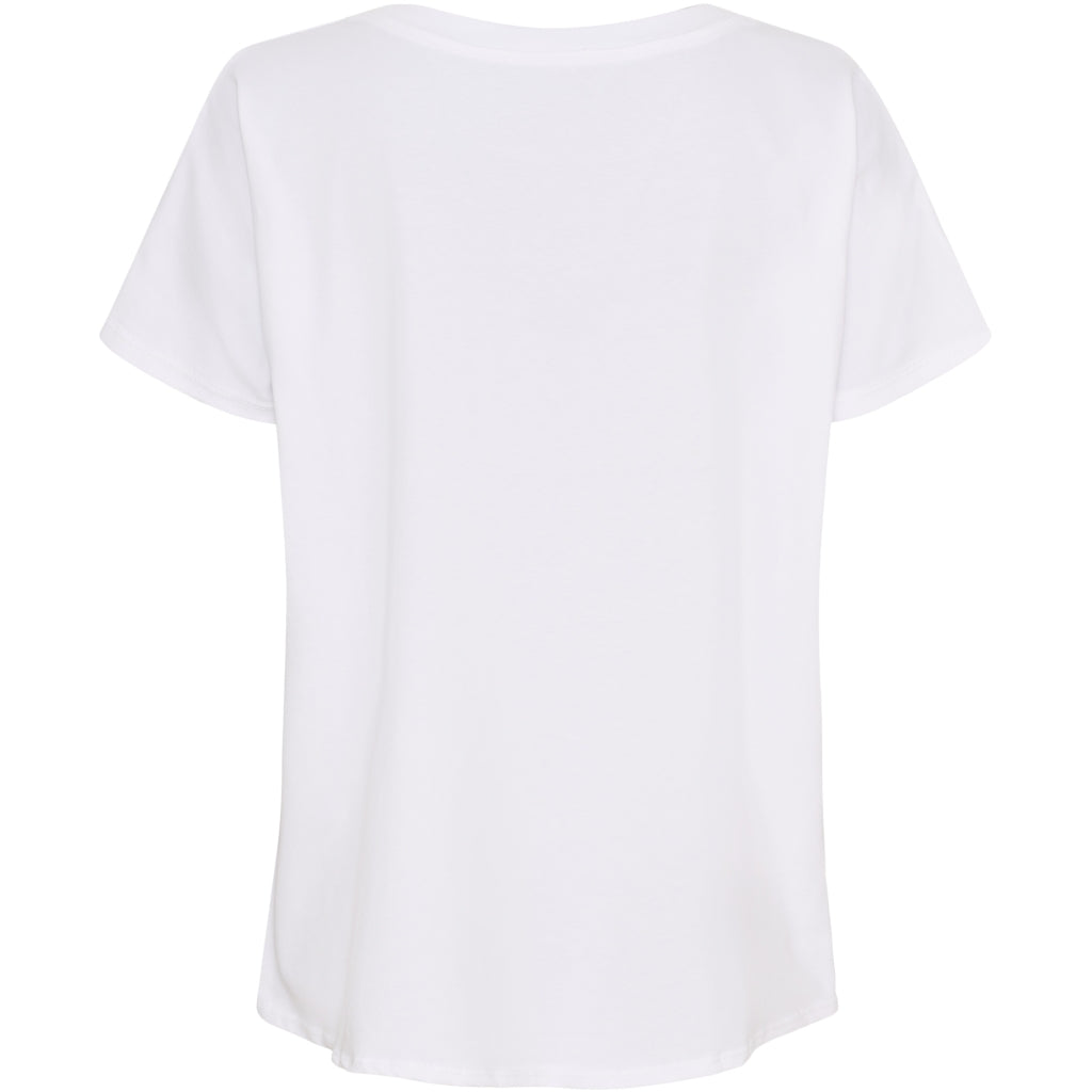 MARTA DU CHATEAU Marta du Chateau dame T-Shirt MdcMilla 23049 T-shirt White