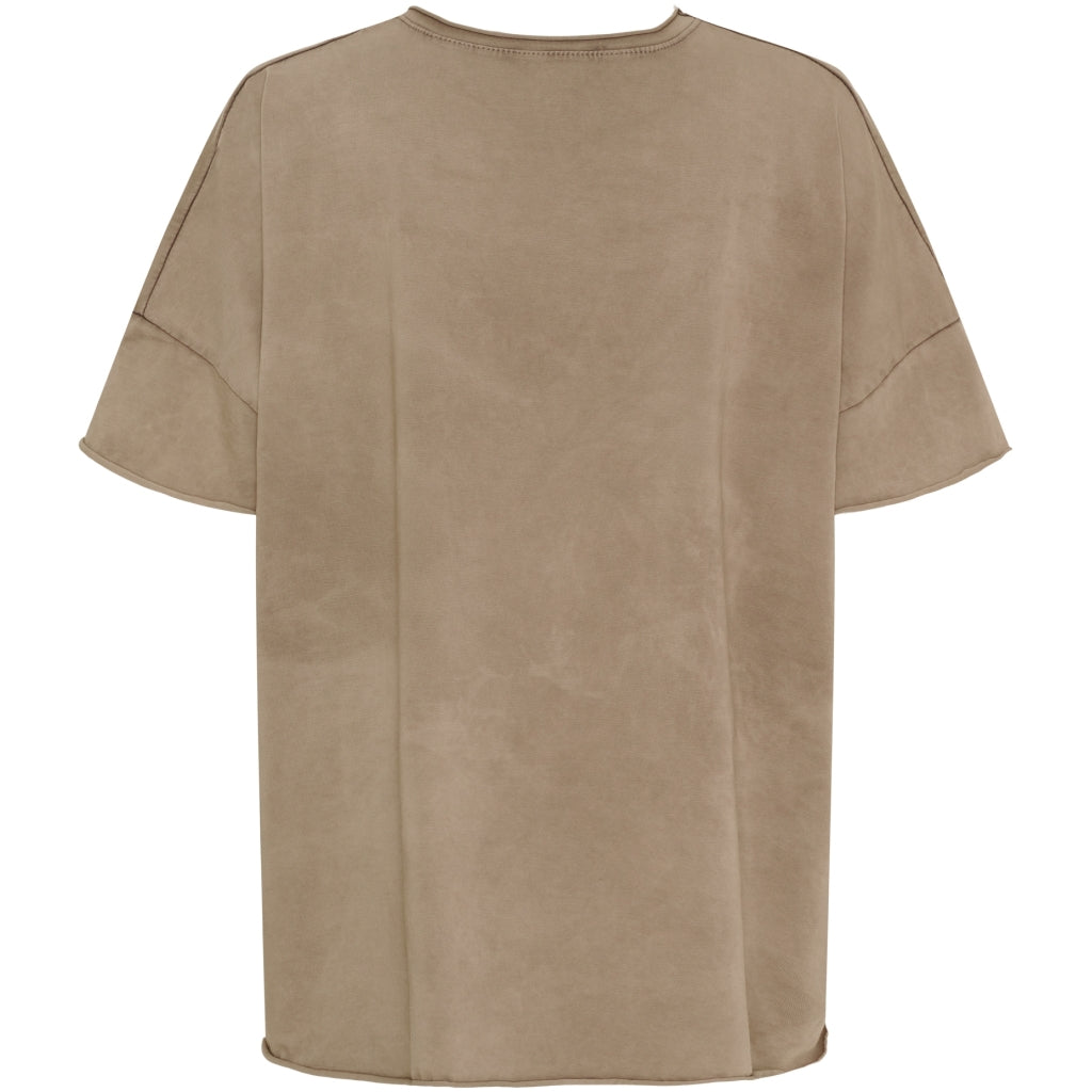 MARTA DU CHATEAU Marta du Chateau dame T-Shirt MdcNella 2436/B T-shirt Marrone/Arancio
