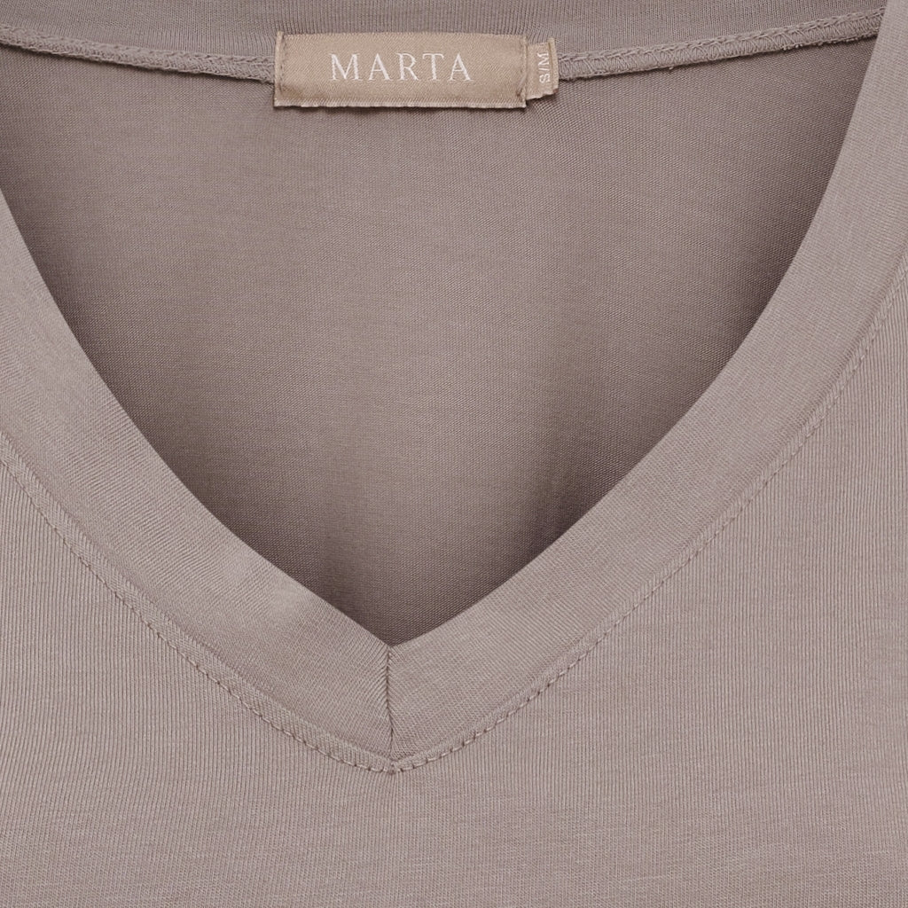 MARTA DU CHATEAU Marta du Chateau dame T-Shirt MdcSabela 26100 T-shirt Fango