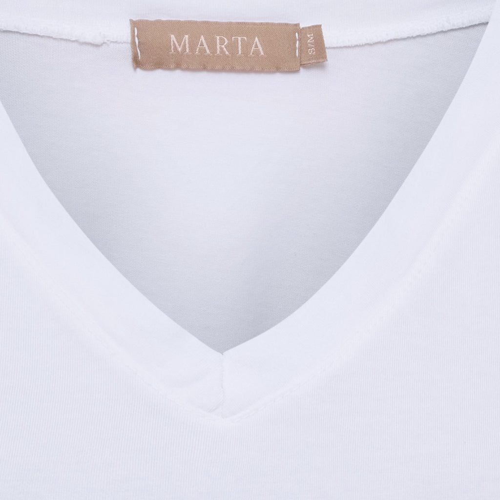 MARTA DU CHATEAU Marta du Chateau dame T-Shirt MdcSabela 26100 T-shirt White