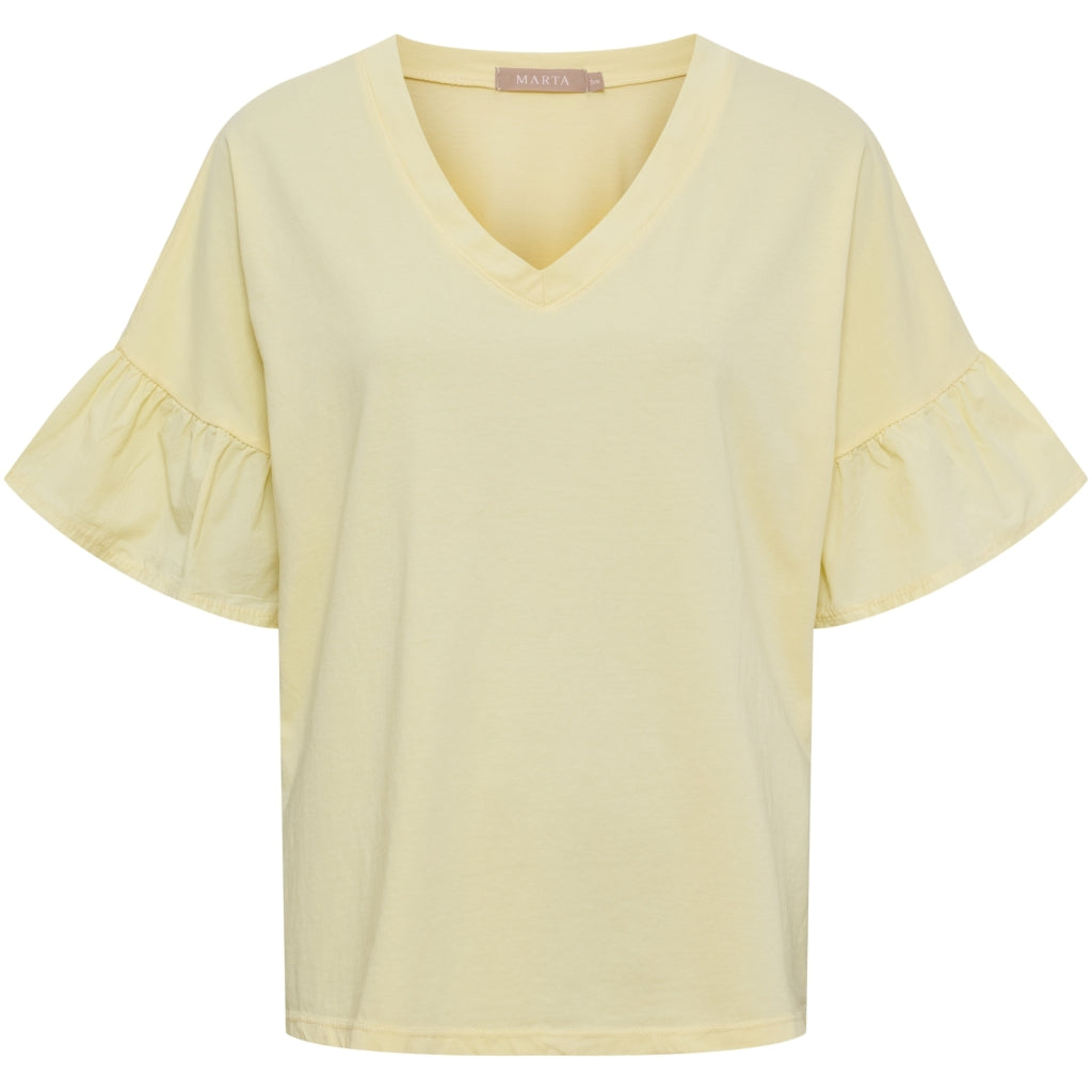 MARTA DU CHATEAU Marta du Chateau dame T-Shirt MdcSabela 26100 T-shirt Yellow