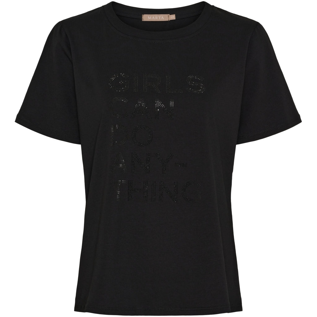 MARTA DU CHATEAU Marta du Chateau dame T-Shirt MdcSunshine 38188M T-shirt Black