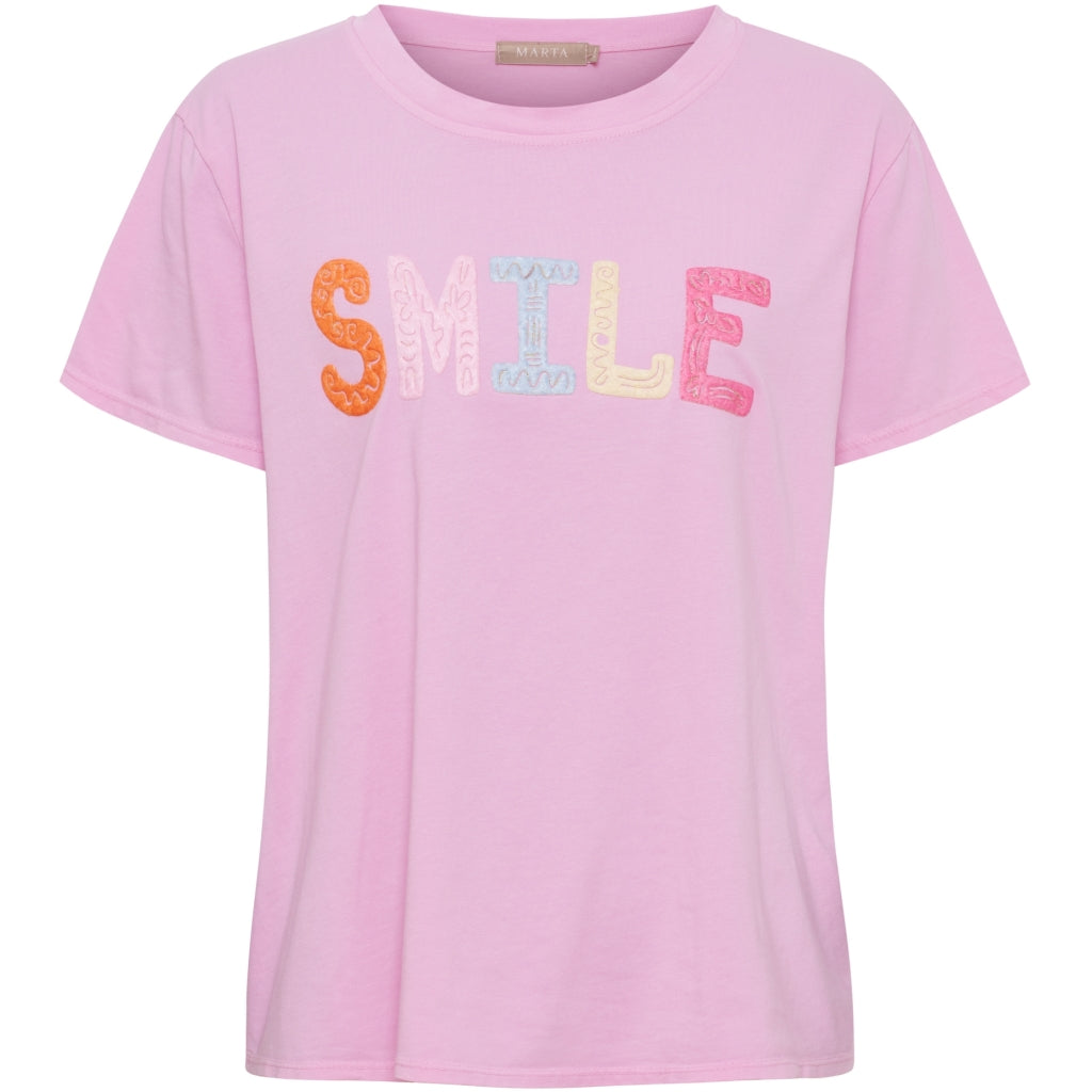 MARTA DU CHATEAU Marta du Chateau dame T-Shirt MdcVespera 22585 T-shirt Pink