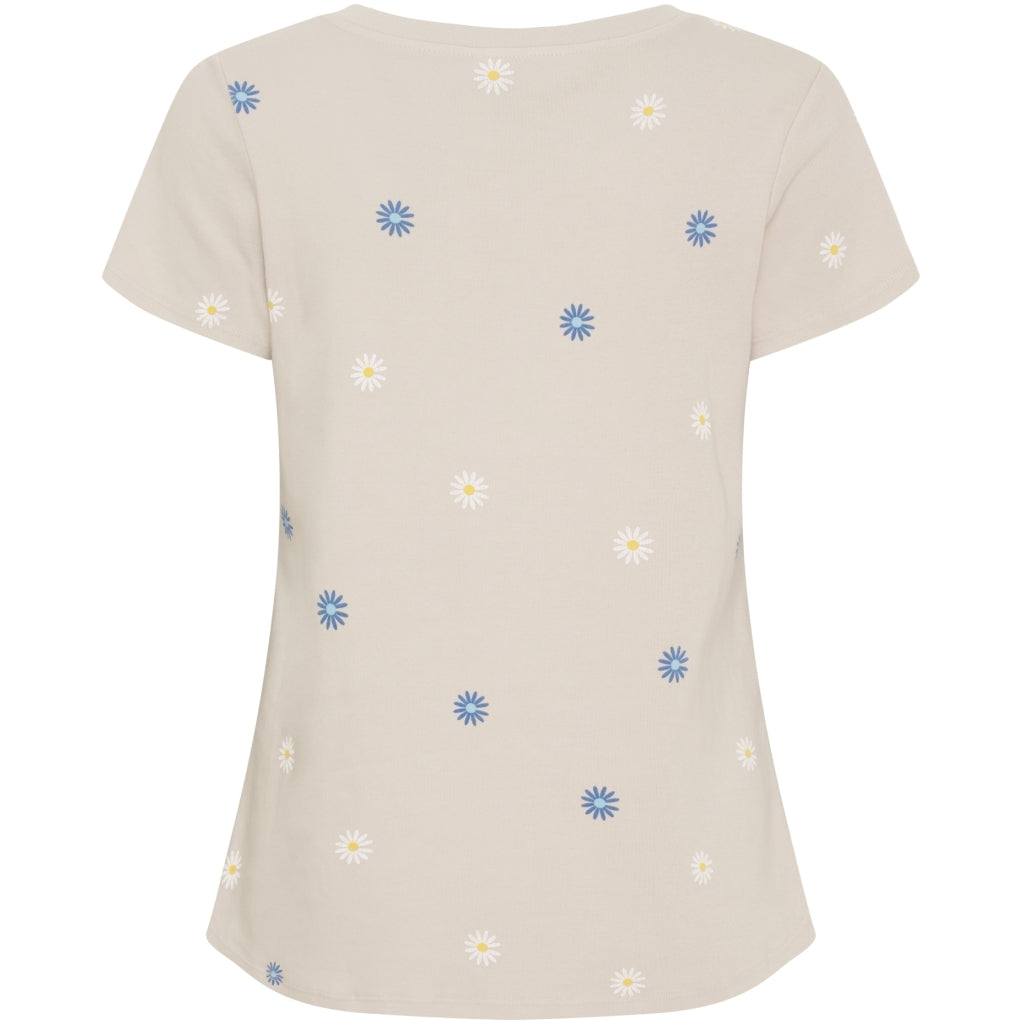 MARTA DU CHATEAU Marta du Chateau dame T-shirt MdcCecilie 2553-D T-shirt Beige