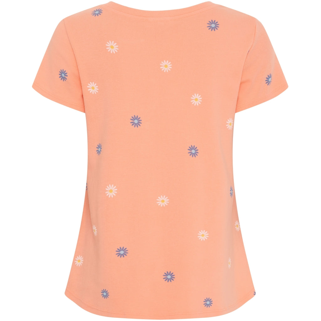 MARTA DU CHATEAU Marta du Chateau dame T-shirt MdcCecilie 2553-D T-shirt Salmone