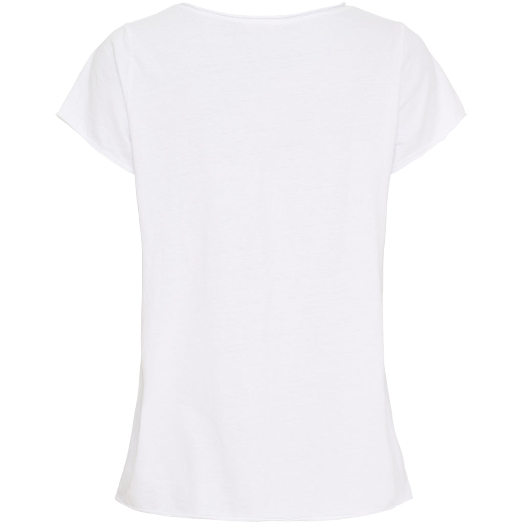 MARTA DU CHATEAU Marta du Chateau dame T-shirt MdcMarie 1535 T-shirt White Giraf