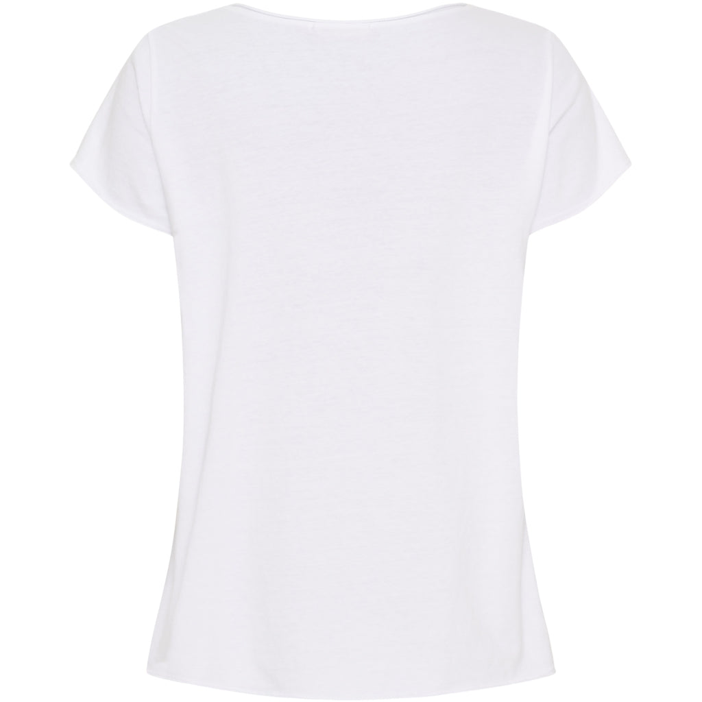 MARTA DU CHATEAU Marta du Chateau dame T-shirt MdcMarie 1535 T-shirt White Love Elephant