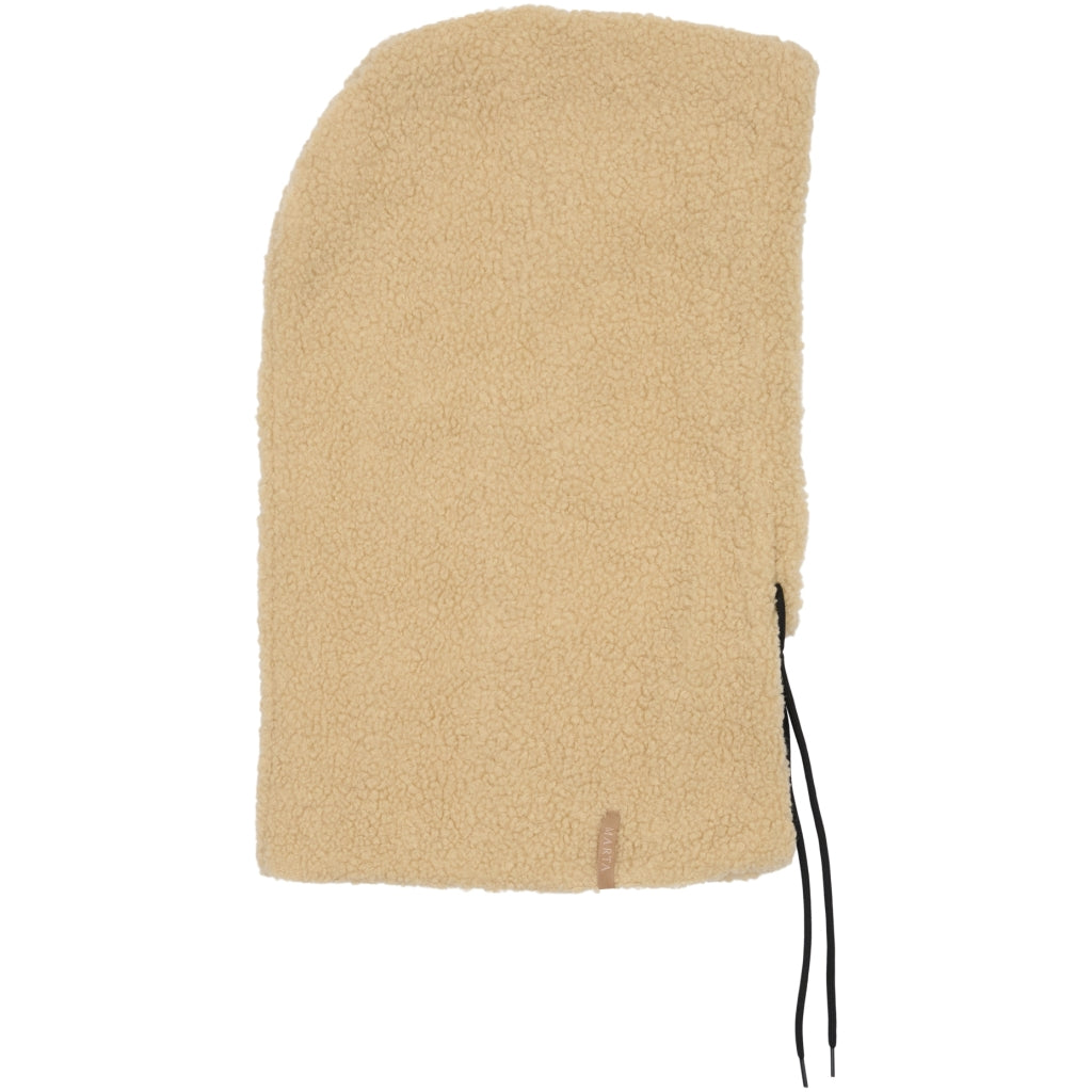 MARTA DU CHATEAU Marta du Chateau dame Teddy Balaclava MdcCleore 172-1400-A Scarf Sand