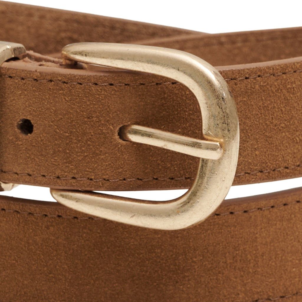 MARTA DU CHATEAU Marta du Chateau dame bælte MdcJulis SA-4013 Belts Dark camel