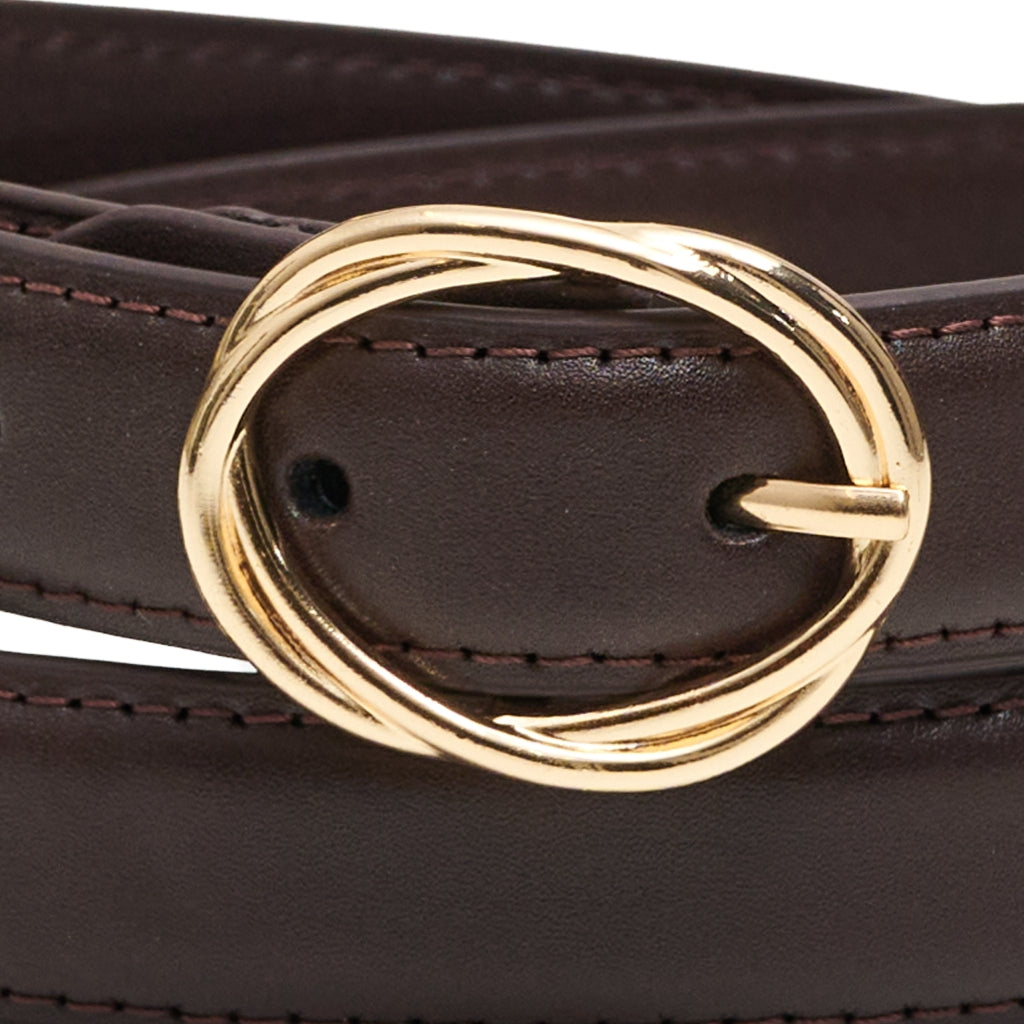 MARTA DU CHATEAU Marta du Chateau dame bælte MdcKalvia MML8261 Belts Choco