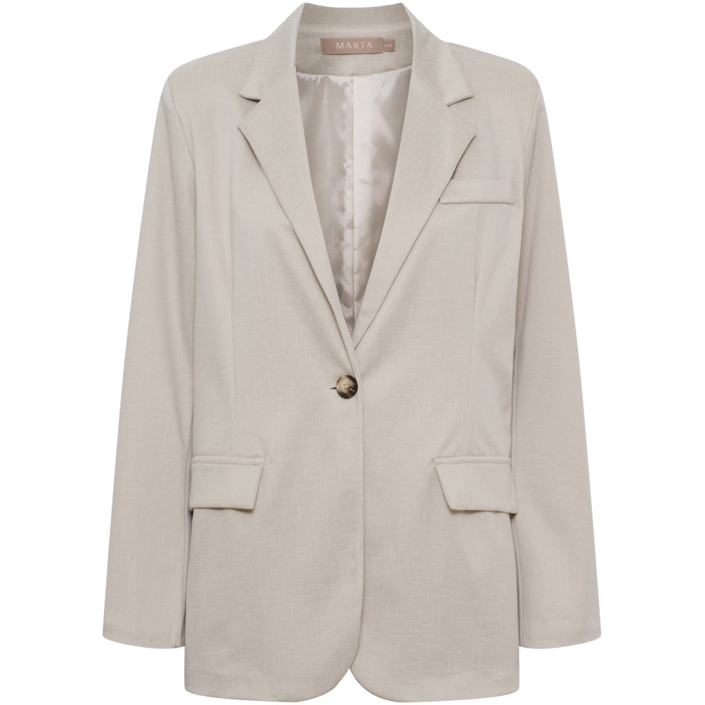 MARTA DU CHATEAU Marta du Chateau dame blazer MdcAnela 15502A Blazer Beige