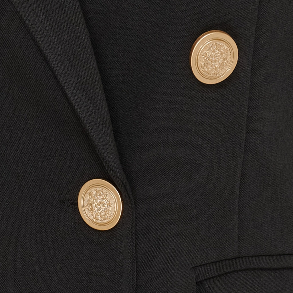 MARTA DU CHATEAU Marta du Chateau dame blazer MdcTopaz 2518109 Blazer Black1