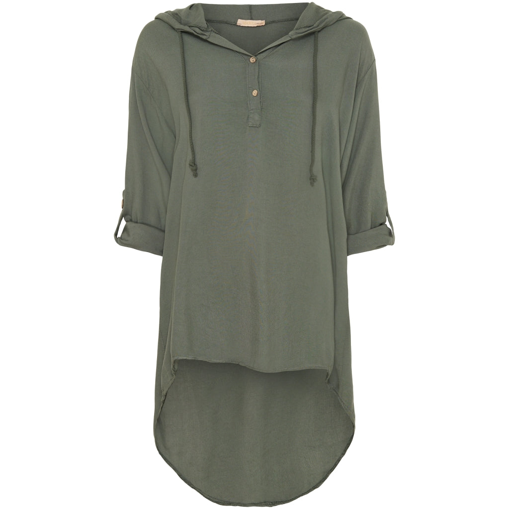 MARTA DU CHATEAU Marta du Chateau dame bluse 31255 Restudsalg AW Military